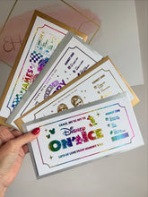 Load image into Gallery viewer, Personalised Bespoke Ticket Gift | Custom Event Ticket | Concert Ticket Gift | Experience Gift | Birthday Gift | Any Occasion | Custom Event