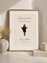 Load image into Gallery viewer, Graduation secondary school print congratulations and good luck keepsake