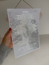 Load image into Gallery viewer, First wedding anniversary foil print keepsake