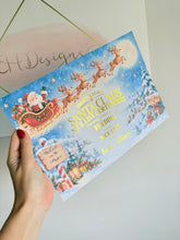 Load image into Gallery viewer, Personalised Santa Nice List Certificate | Christmas Eve Gift for Kids | Santa Certificate | Nice List Keepsake | Christmas Eve Box