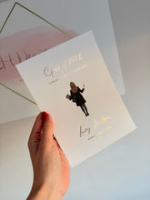 Load image into Gallery viewer, Graduation secondary school print congratulations and good luck keepsake