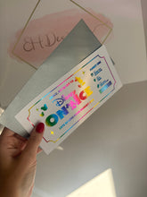 Load image into Gallery viewer, Personalised Foil Disney On Ice Voucher Ticket