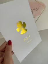 Load image into Gallery viewer, Personalised foil pet paw print keepsake