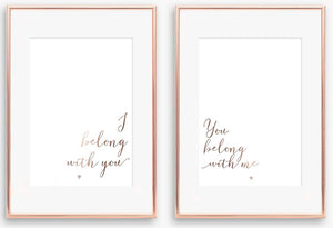 I belong with you, you belong with me duo