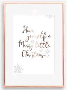 Have yourself a merry little christmas