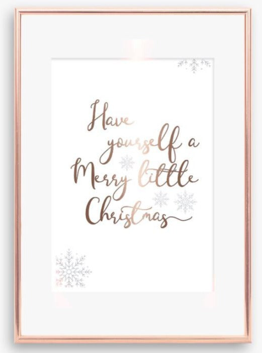 Have yourself a merry little christmas