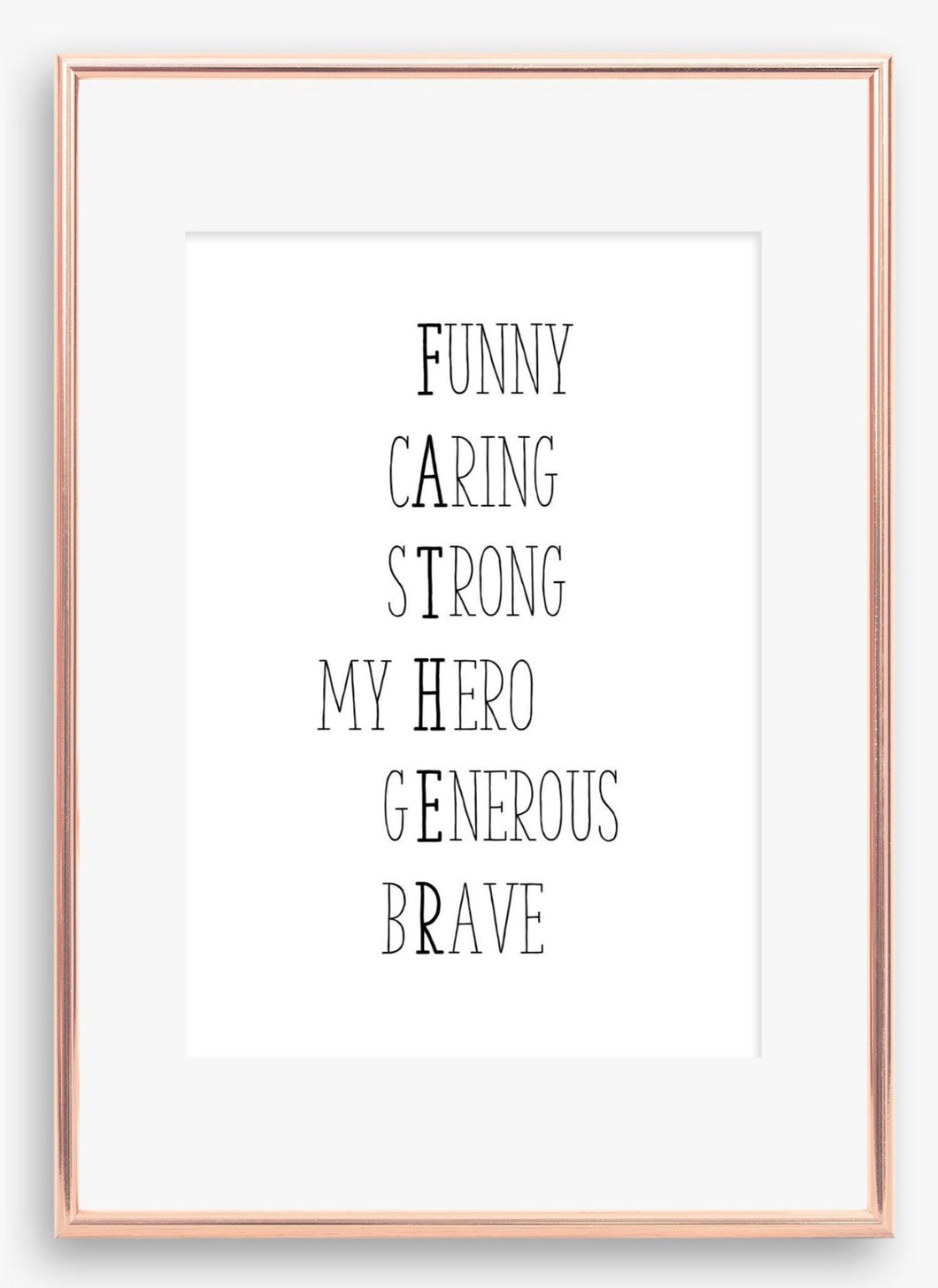 Father Print