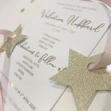 Load image into Gallery viewer, Christening invite