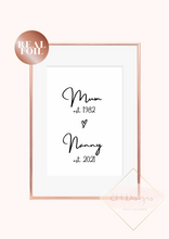 Load image into Gallery viewer, Mum &amp; Nanny