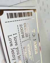 Load image into Gallery viewer, Scratch to reveal personalised voucher / ticket