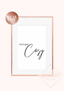 Let’s get cosy