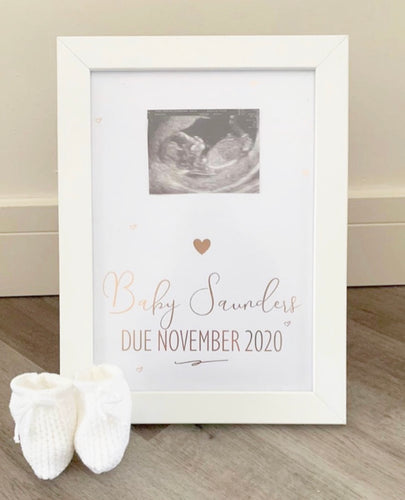 Baby Reveal / Annoucement Print V2