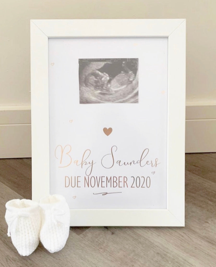 Baby Reveal / Annoucement Print V2