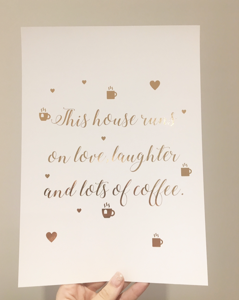 This house runs on love laughter and lots of coffee