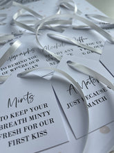 Load image into Gallery viewer, Groom wedding day Foil gift tags (set of x16)