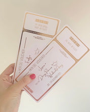 Load image into Gallery viewer, Personalised voucher / ticket