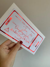 Load image into Gallery viewer, Personalised voucher / ticket