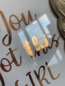 You got this girl