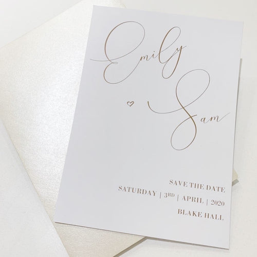 Save the Date - Emily
