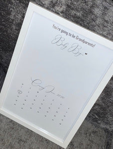 Baby Reveal / Annoucement Print