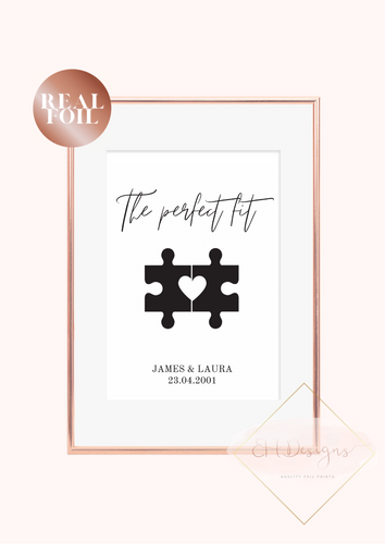 The perfect fit puzzle Print