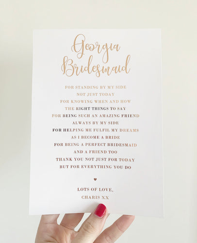 Bridesmaid V4