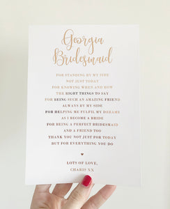Bridesmaid V4
