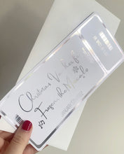 Load image into Gallery viewer, Personalised voucher / ticket