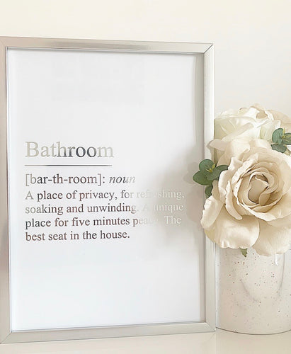 Bathroom Definition
