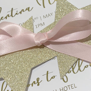 Christening invite