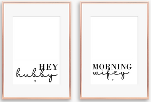 Hey Hubby & Morning Wifey duo
