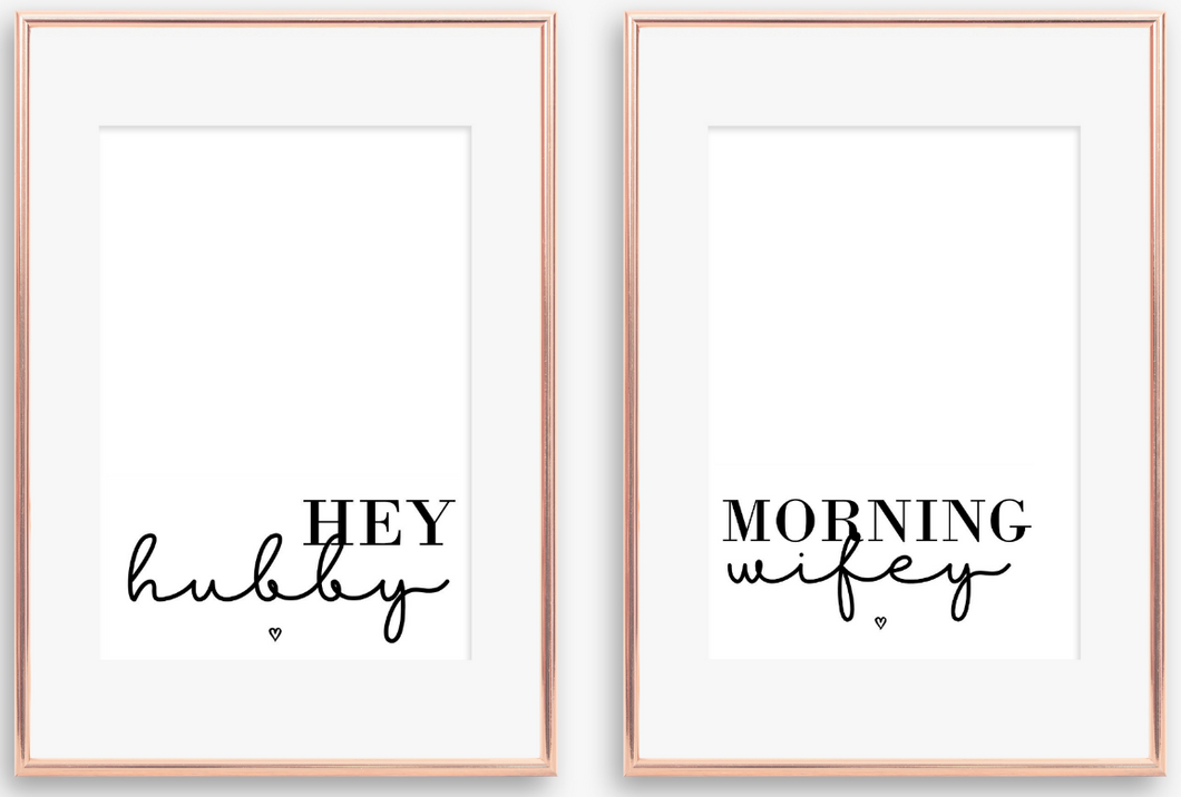 Hey Hubby & Morning Wifey duo