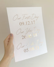 Load image into Gallery viewer, Our Days v4
