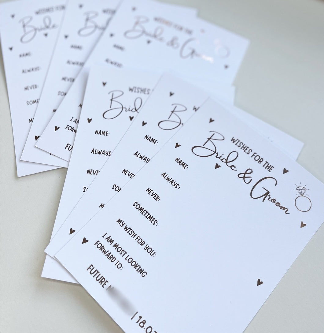 Personalised Bride to be cards