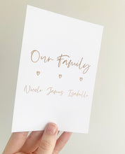 Load image into Gallery viewer, Family - Hearts