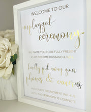 Load image into Gallery viewer, Unplugged Ceremony
