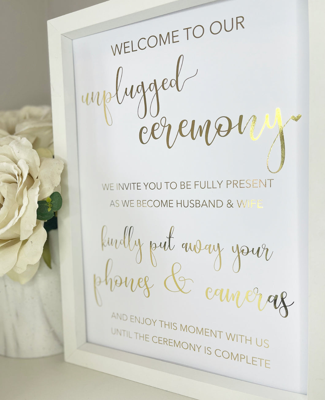 Unplugged Ceremony
