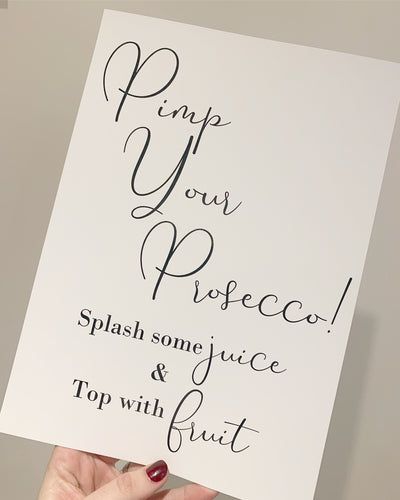 Pimp your prosecco