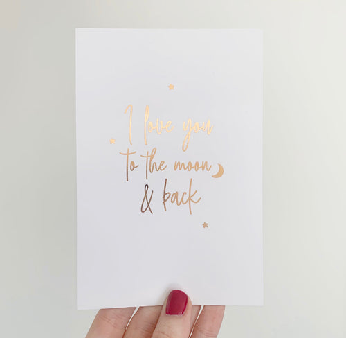 I love you to the moon and back