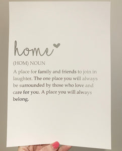 Home Definition