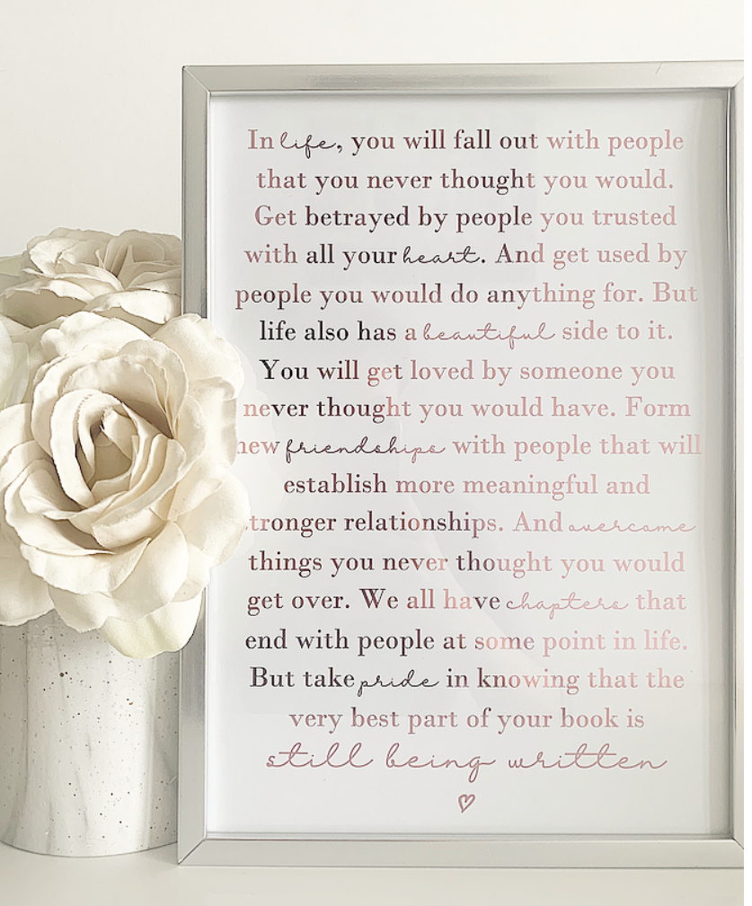The very best part of your book is still to be written