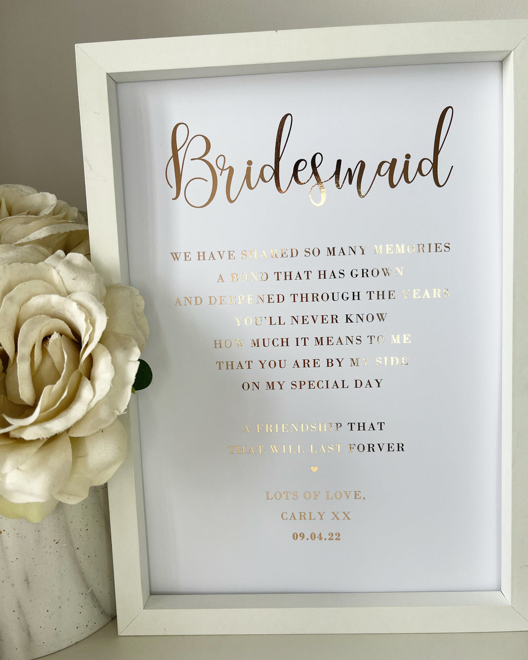 Bridesmaid v1