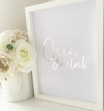 Load image into Gallery viewer, Gin o’clock