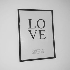 LOVE print