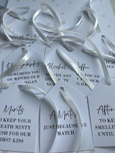 Load image into Gallery viewer, Groom wedding day Foil gift tags (set of x16)
