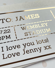 Load image into Gallery viewer, Scratch to reveal personalised voucher / ticket