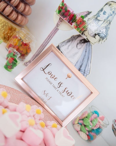 Love is sweet please take a treat