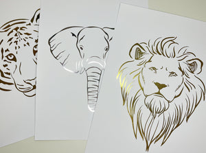 Safari Animal Trio