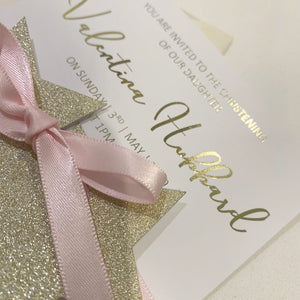 Christening invite
