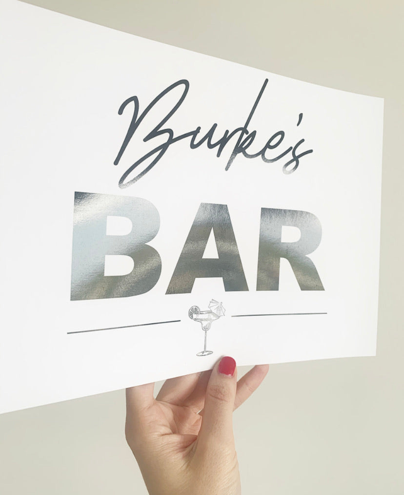 Bar Sign